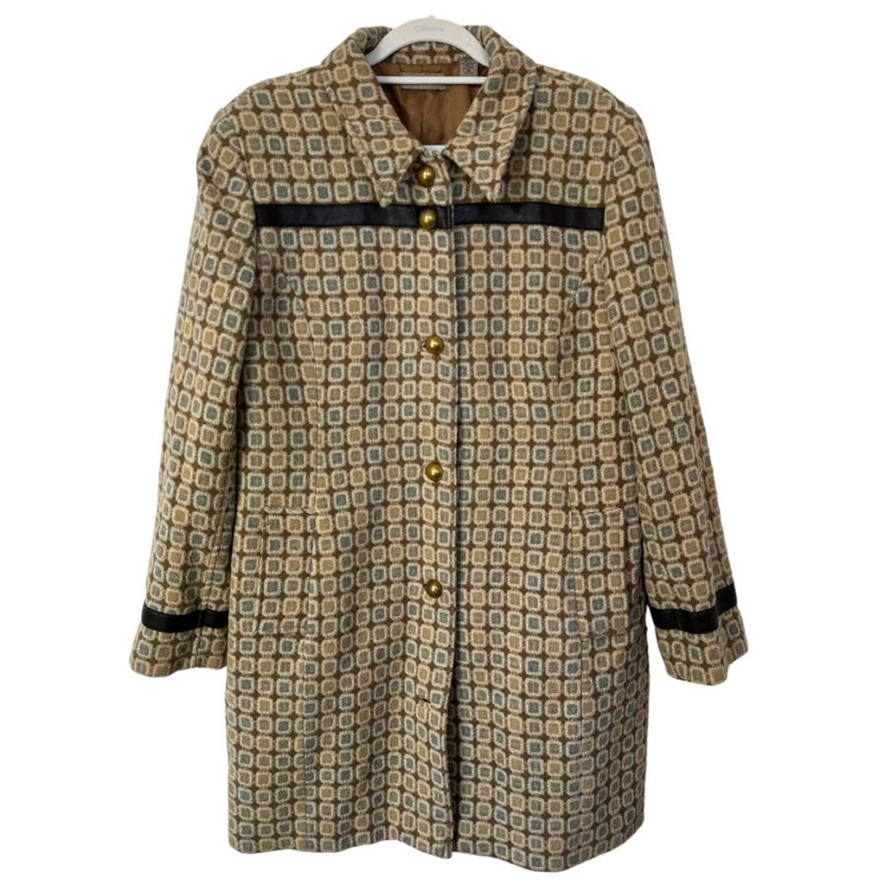 i.e. Retro Wool Blend Coat Size 16